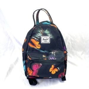 Herschel Classic Backpack Mini Warp Butterflies Nova y2k Beach Resort Travel